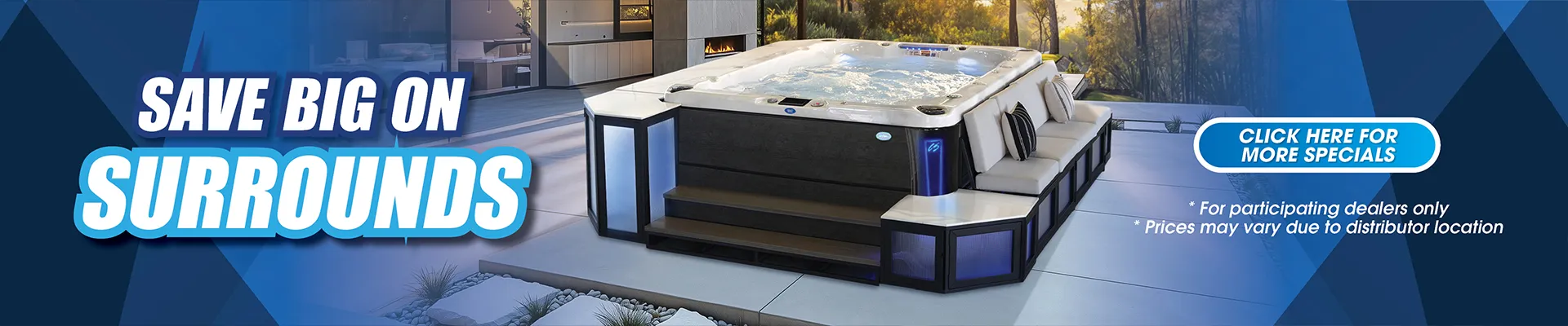 Calspas hot tub being used in a family setting - Mokena
