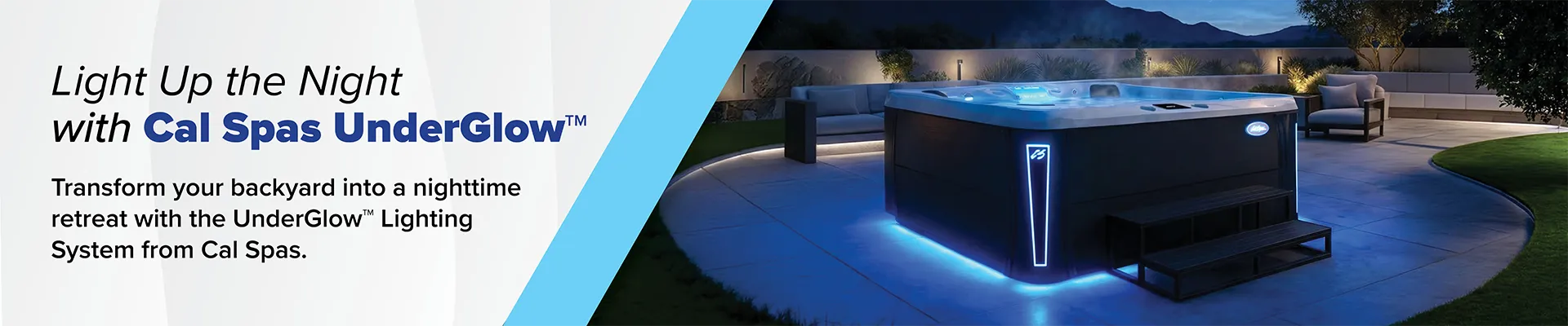 Calspas hot tub being used in a family setting - Mokena